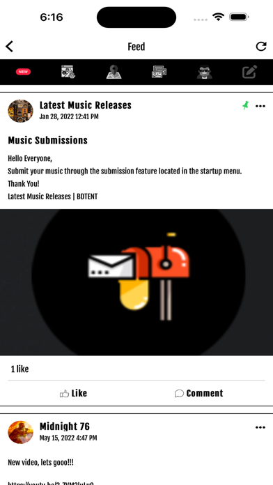 Latest Music Releases Screenshot