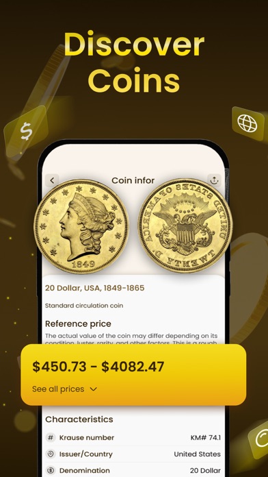 Screenshot #3 pour CoinScan: Identify Value Rare.