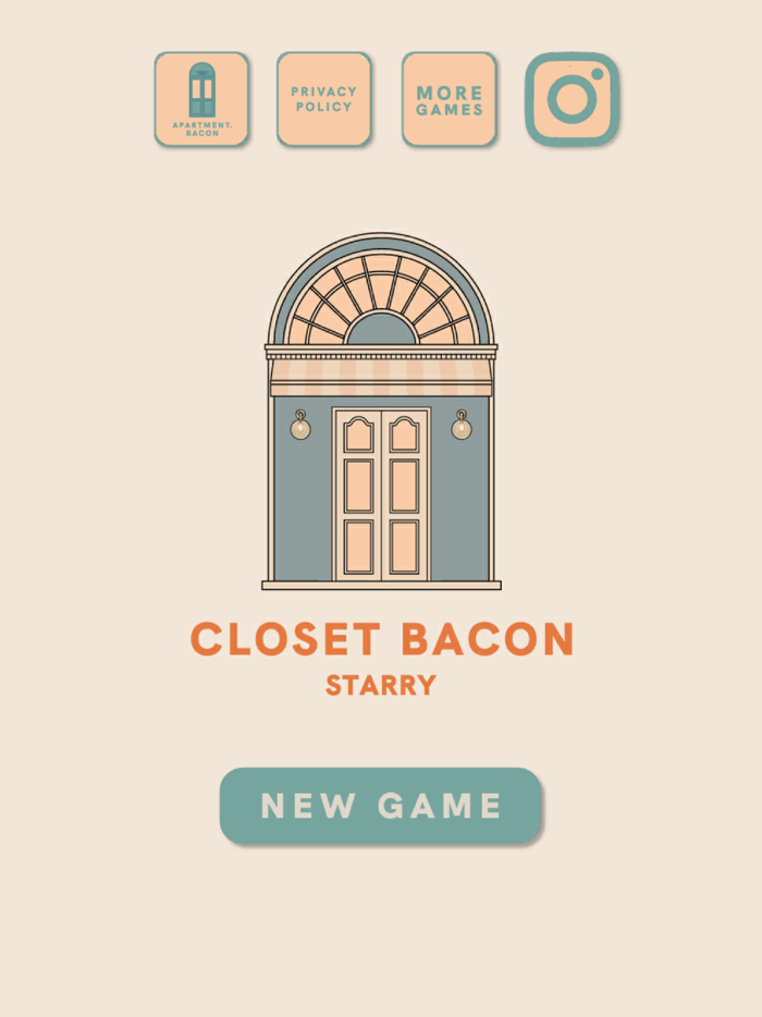 CLOSET BACON STARRY