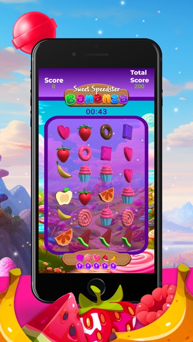 Sweet Speedster Bananza Screenshot