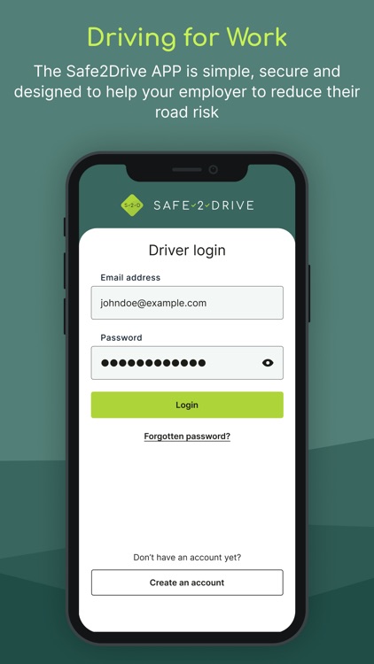 Safe2Drive | Driving for Work by Safe2Drive