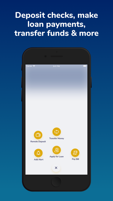 SUN Credit Union Screenshot