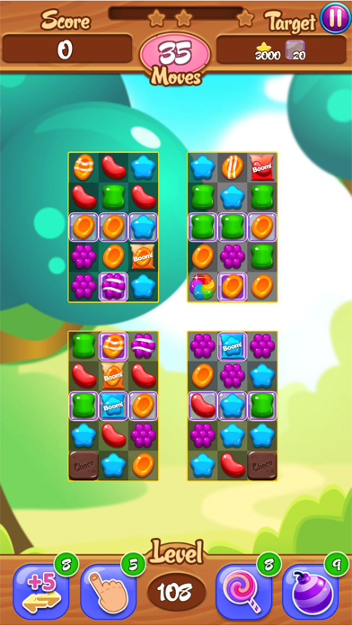 Colorful Candies Land Screenshot