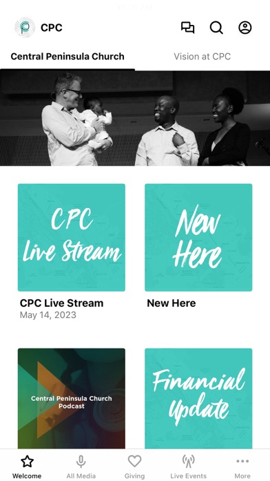 Central Peninsula Church Screenshot