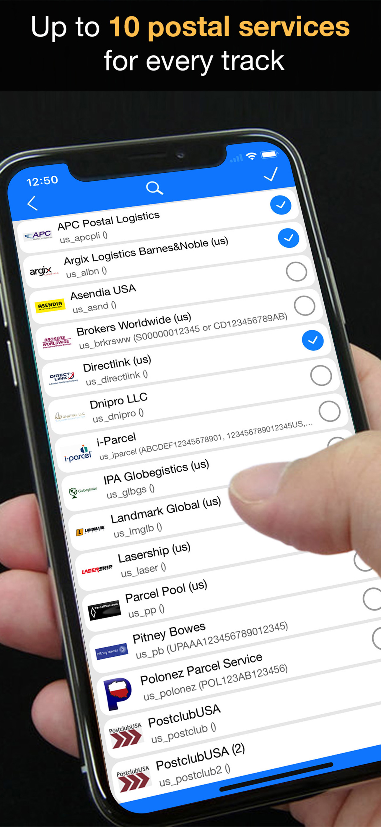 TrackChecker - Package Tracker screenshot 3