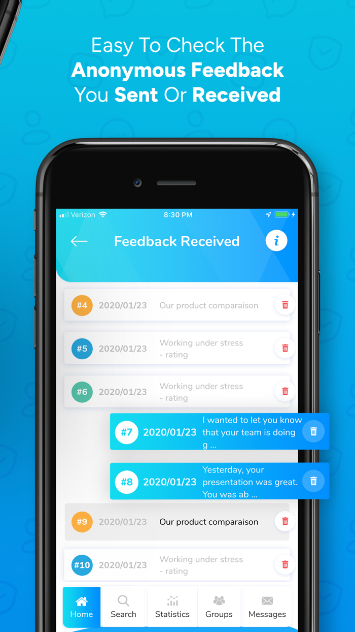 Be Better - 1 Feedback App