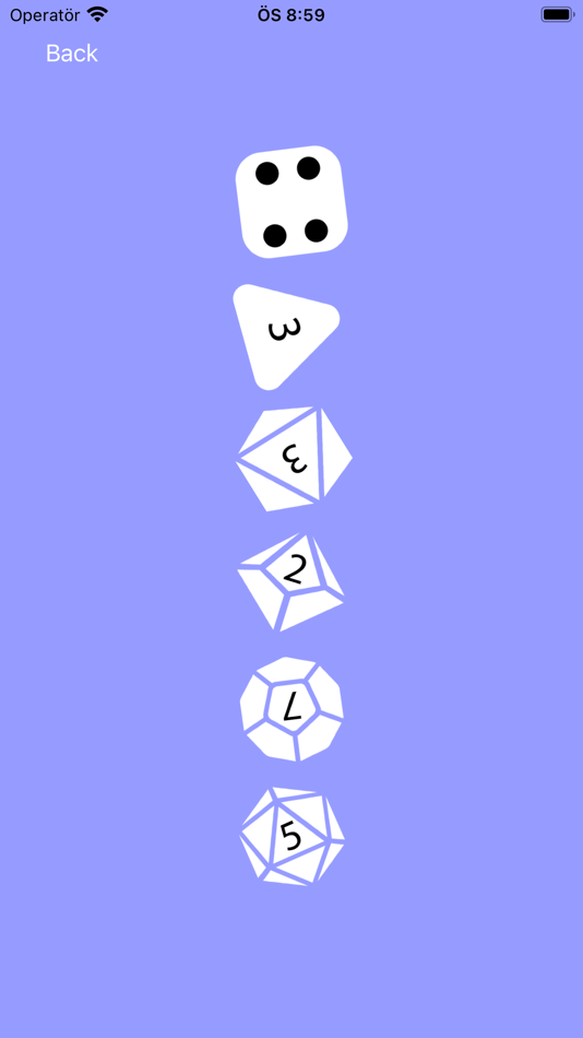 #2. Dnd dice roller (iOS) Podle: Warlock Arts