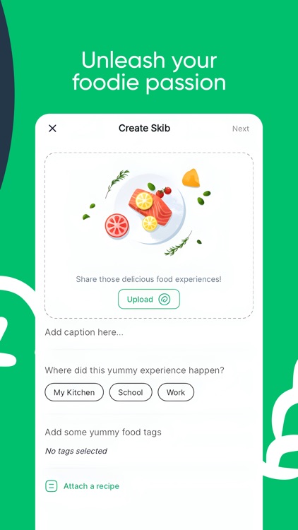 Skibble: Food Social Network