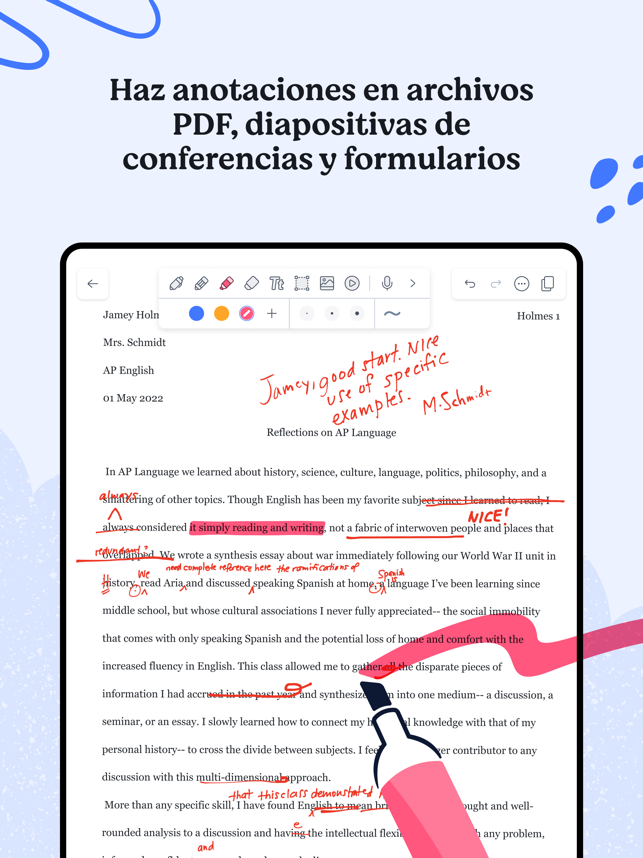 ‎Notability: Notes, PDF Screenshot