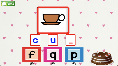 Kindergarten Reading Phonics Screenshot