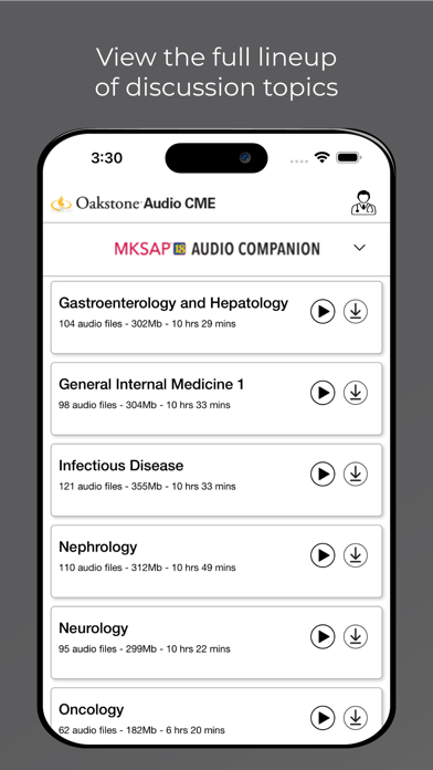Oakstone Audio CME Screenshot