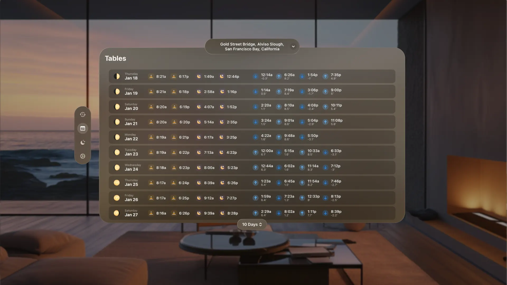 Tide Guide: Charts & Tables screenshot 3