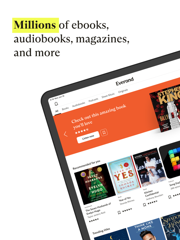 Everand: Ebooks and audiobooksのおすすめ画像1