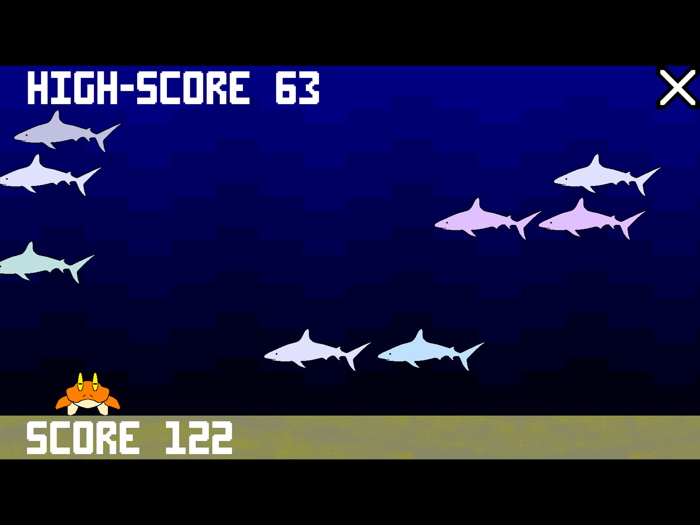 Crab-Man Shark-Attack