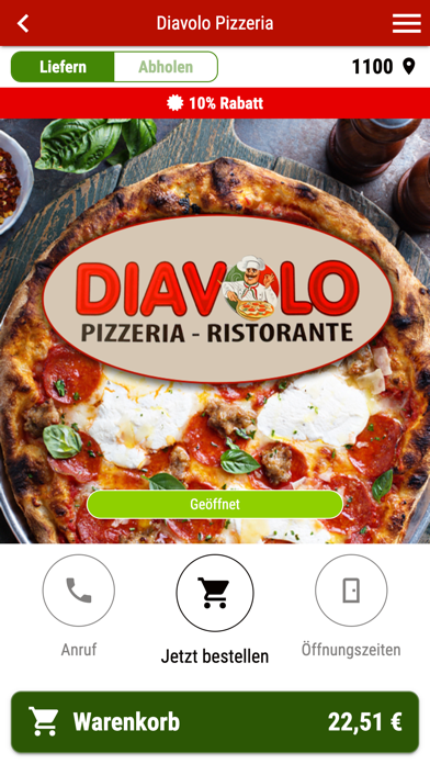 Diavolo Pizzeria Screenshot