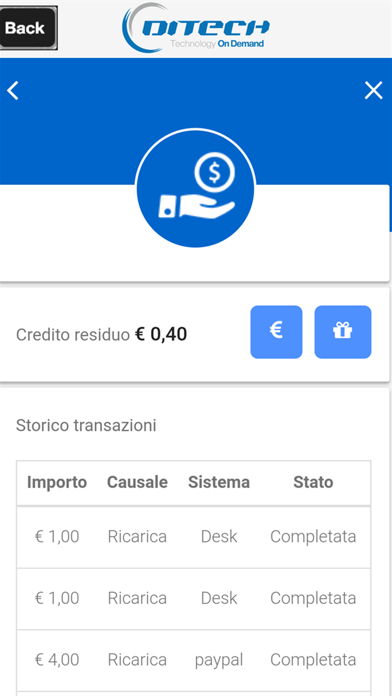 D-Pass Mobility App Screenshot