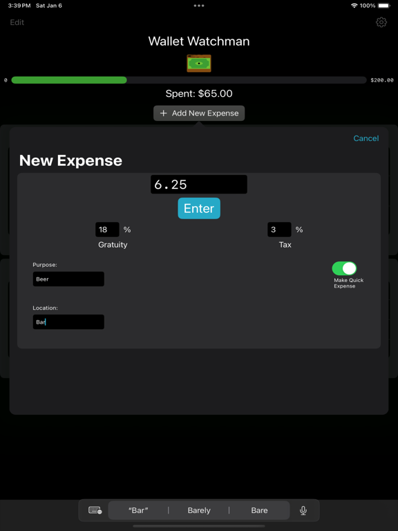Screenshot #5 pour Wallet Watchman