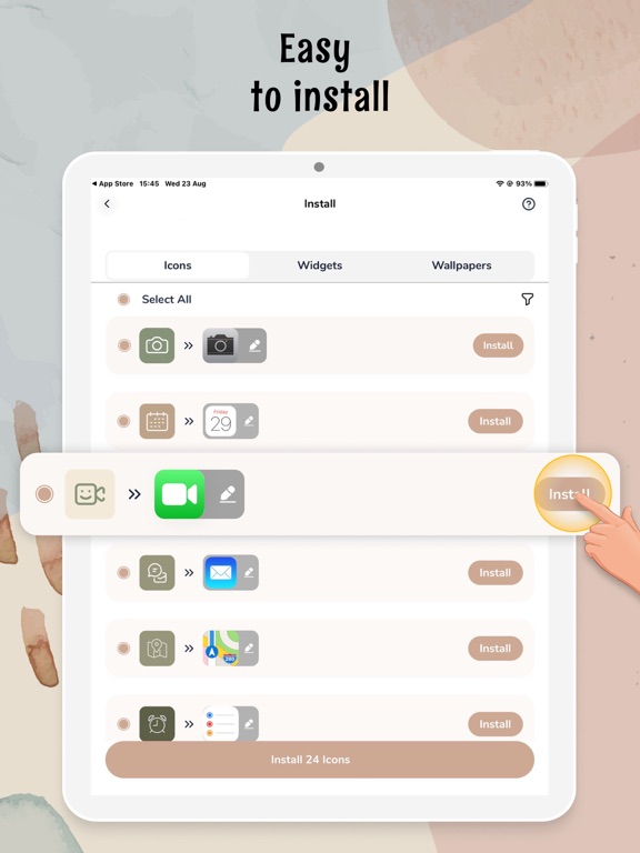 MyTheme - App Icons & Widgetsのおすすめ画像8