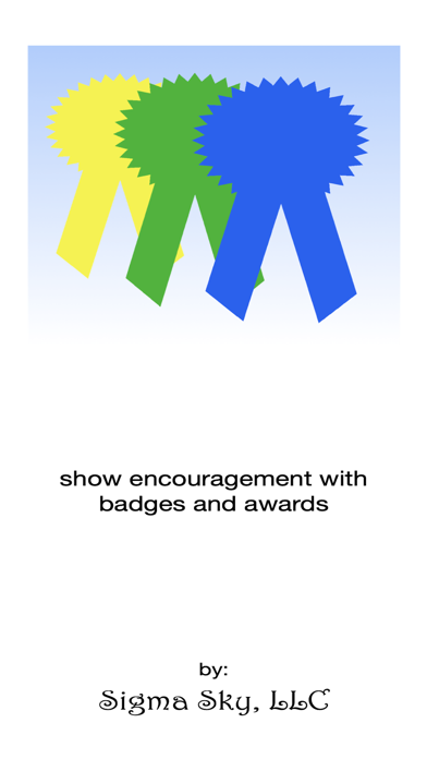 badges and awards Screenshot