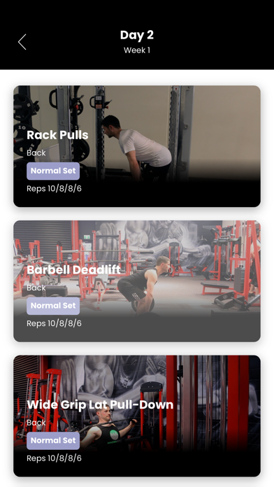 Joe Pitt Fitness Screenshot