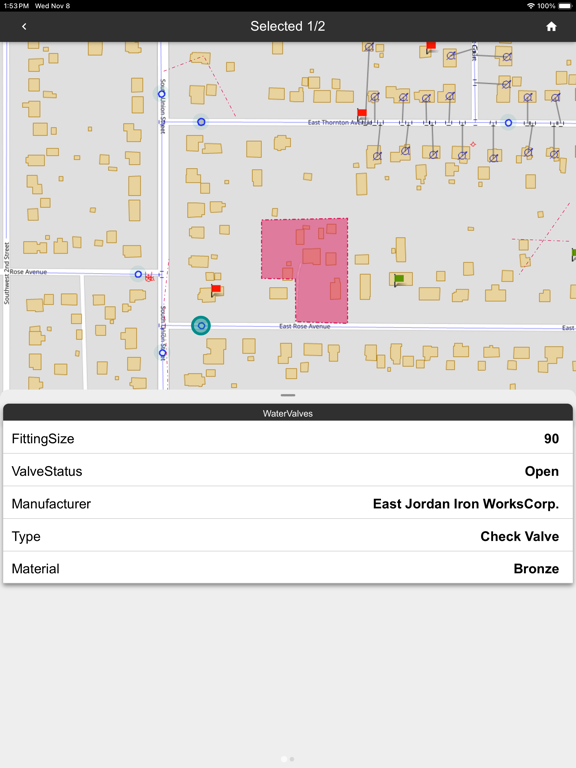 Screenshot #6 pour GeoMedia® WebMap Mobile