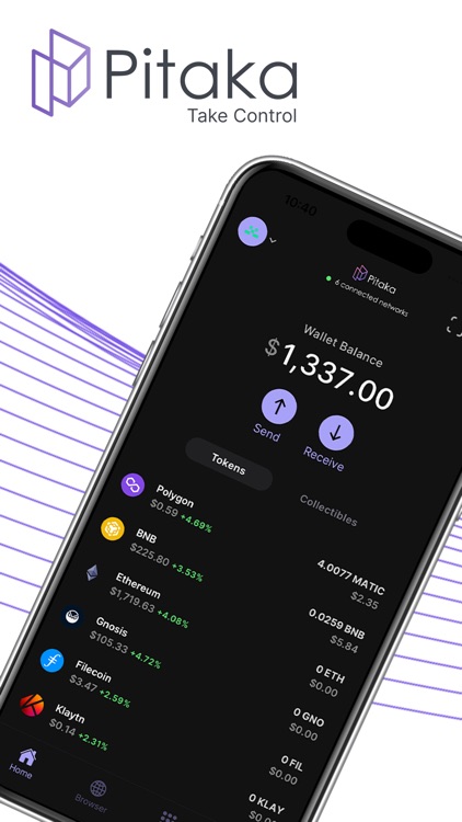 Pitaka - Blockchain Wallet