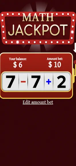 Game screenshot Math Jackpot apk