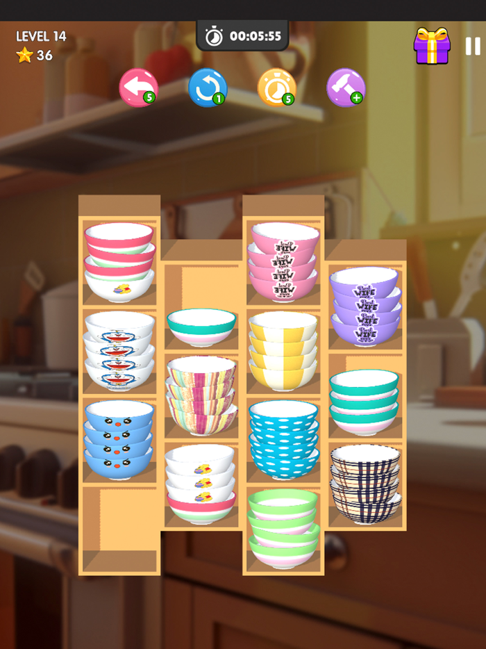 Bowl Sort Bonanza Match Game