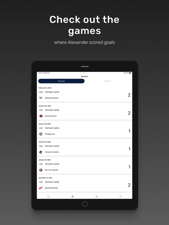 Ovi Record iPad screenshot 2 - Sports app