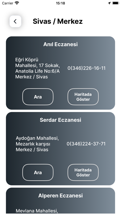 Eczanem Nöbetçi Screenshot