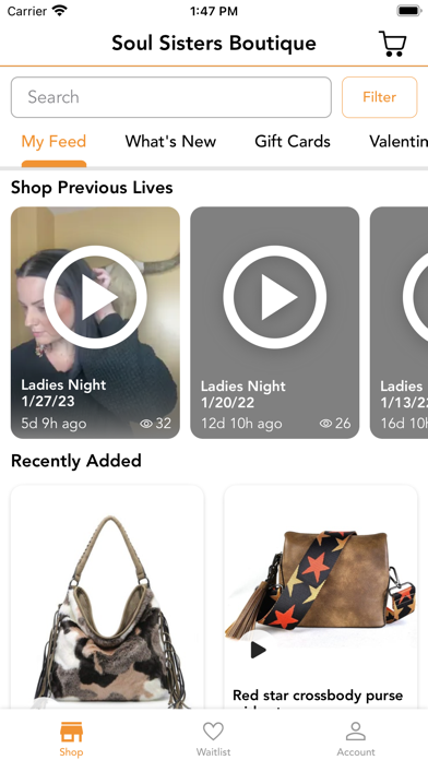 Soul Sisters Boutique Screenshot