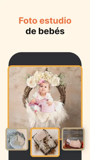 Captura de pantalla de Miracle: Editar Fotos De Bebés en iPhone 7