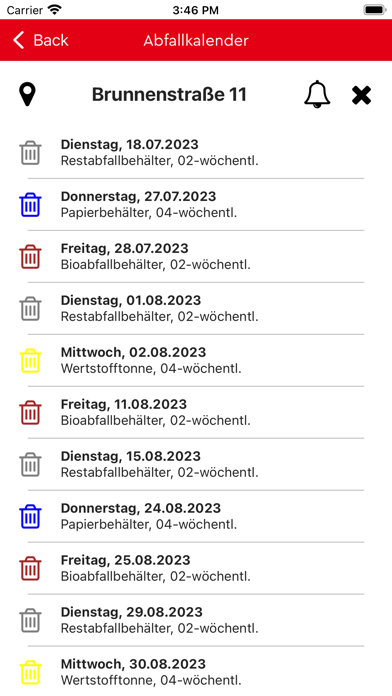 Bielefeld Bürgerservice Screenshot
