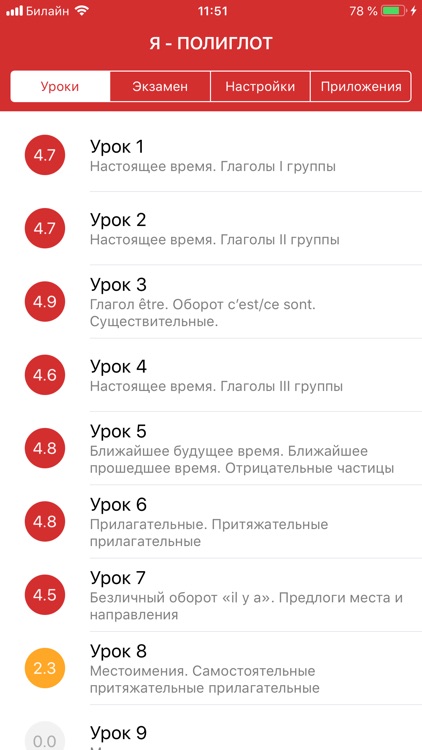 Полиглот - Французский язык