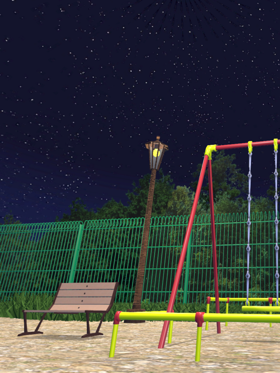 脱出ゲーム 深夜の公園で、もう一度。 iPad screenshot 1 - Games app