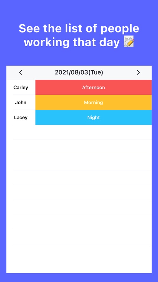 #4. TapShift - Shift manager (iOS) By: Kazumasa Shimomura
