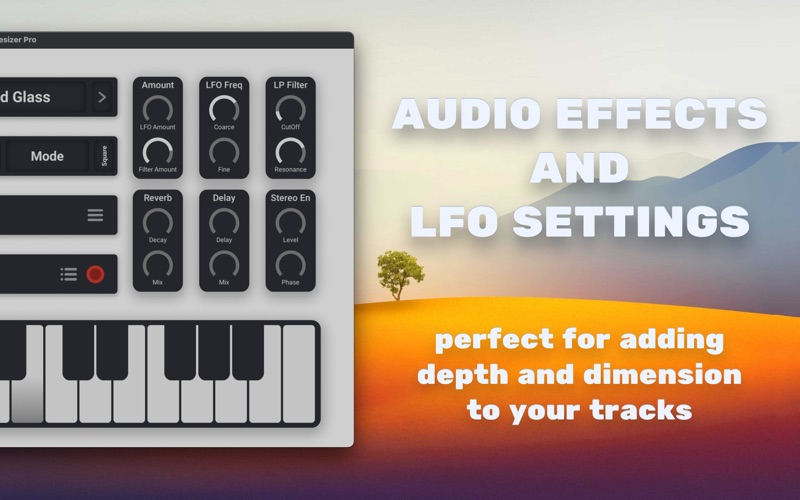 Screenshot #3 pour FM Synthetiseur: Effets Audio