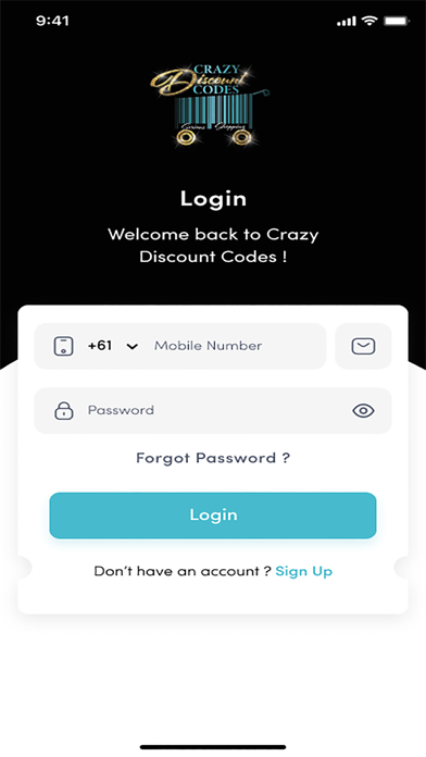 Crazy Discount Codes Screenshot