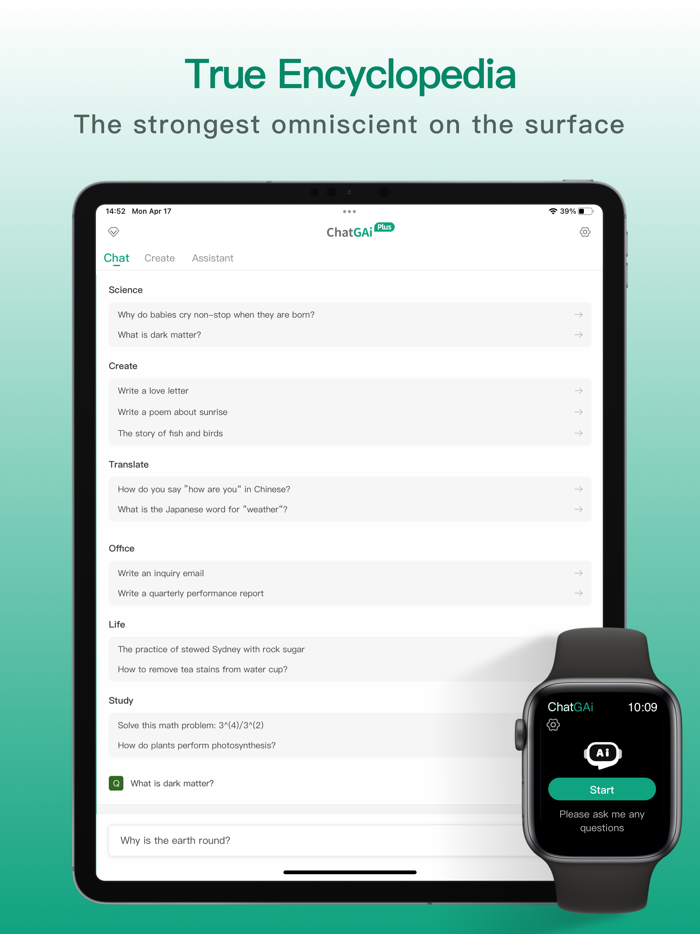 ChatGAi Plus - Chat Ai robot