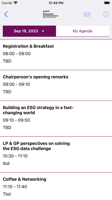 Responsible Investment SF 23 Screenshot