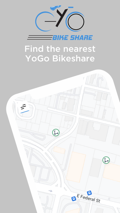 YoGo Bikeshare Screenshot