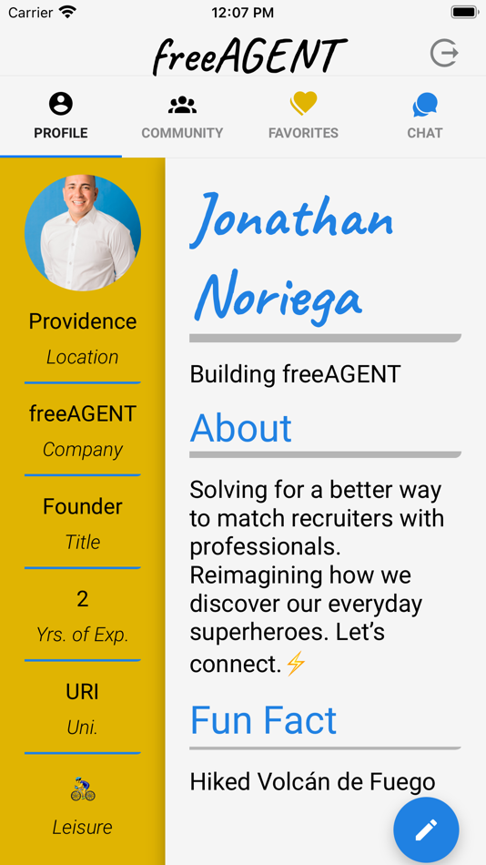 #5. freeAGENT.io (iOS) 由: Jonathan Noriega