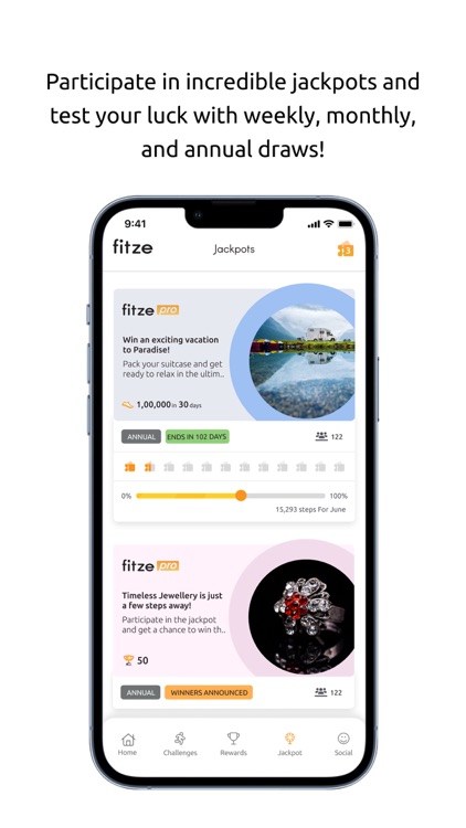 Fitze-Get Rewarded for Walking screenshot-5