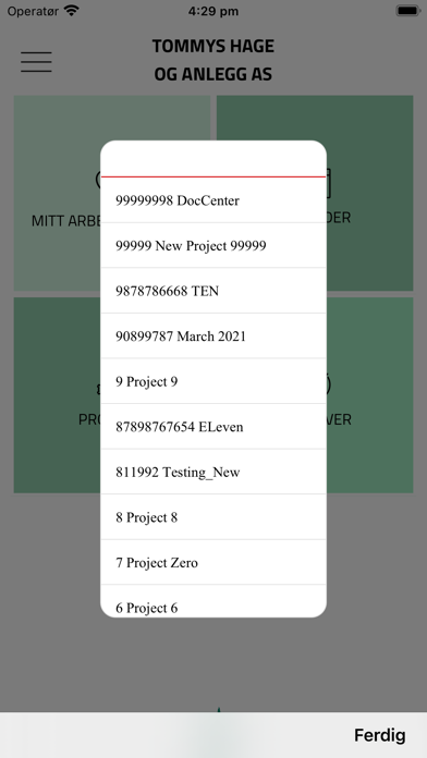 Tommys Hage - QMS Screenshot