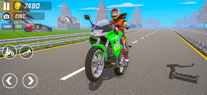 Real Motorbike Traffic Racer