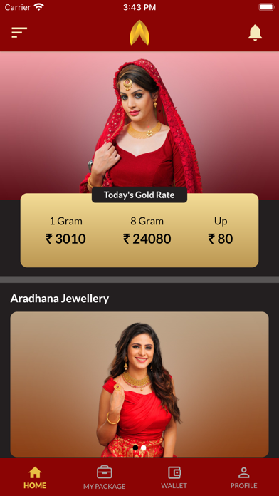 Aradhana Jewellery Kannur Screenshot