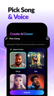 ai cover: song & music covers iphone screenshot 2