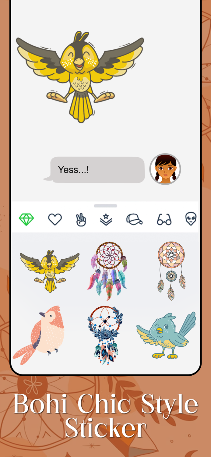 Bohi Chic Style Stickers