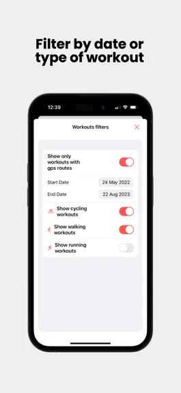 Game screenshot GPX Workouts apk