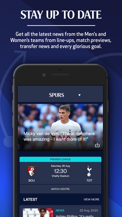 Official Spurs + Stadium Appのおすすめ画像3